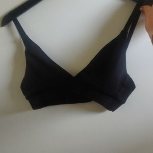 Organic Basics triangle bralette.